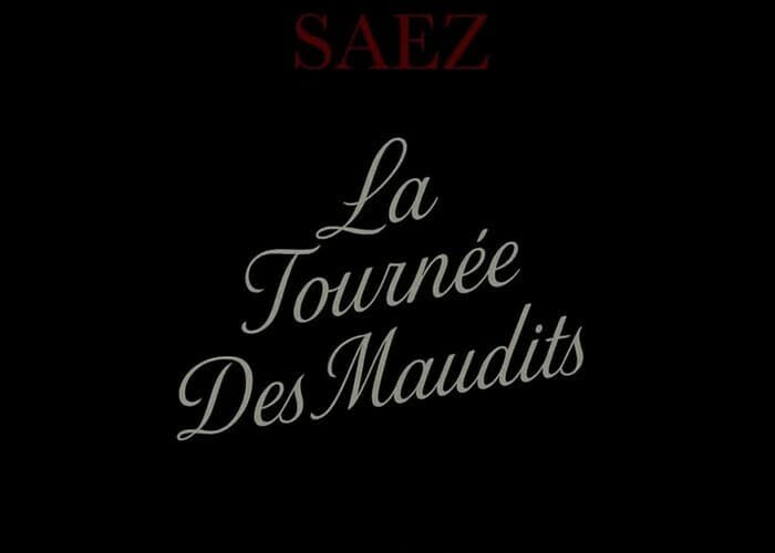 Visuel de l’événement « Saez - La Tournée des Maudits »