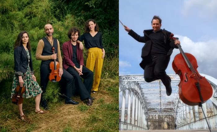 Visuel de l’événement « Quatuor Voce & François Girard | Saison CRÉA »