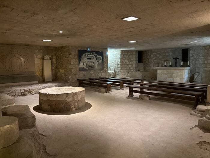 Visuel de l’événement « Visite guidée de la crypte »