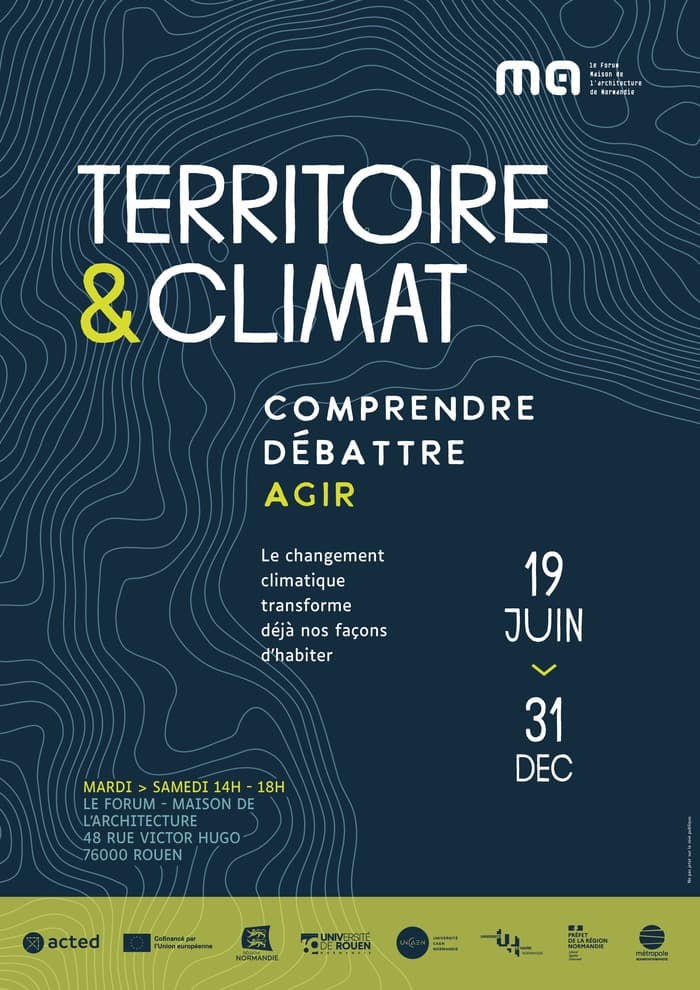 Visuel de l’événement « Territoire & climat : comprendre, débattre, agir »