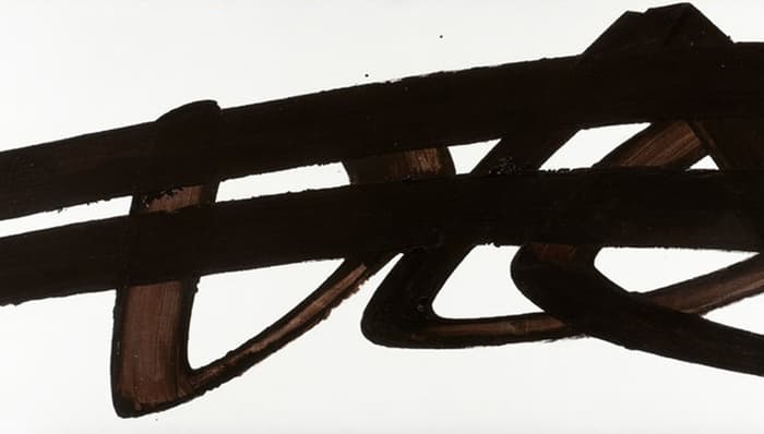 Visuel de l’événement « L'œuvre du jour : Pierre Soulages, Peinture 130x349 cm, 12 janvier 1974 »