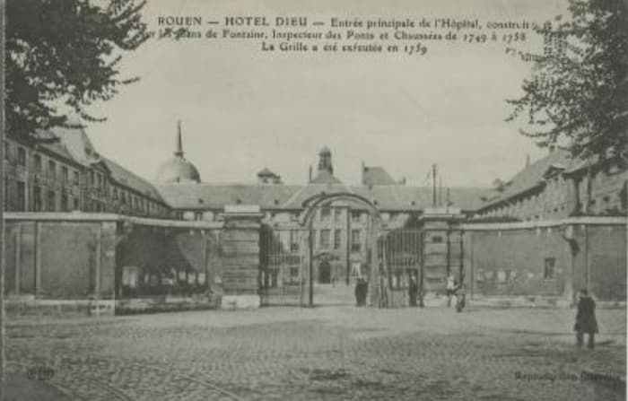 Visuel de l’événement « Conférence : l'ancien Hôtel Dieu de Rouen »