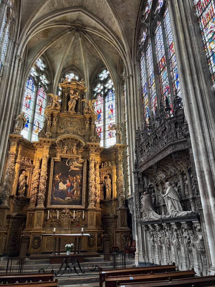 Visuel de l’événement « Visite guidée découverte des tombeaux des archevêques de Rouen »