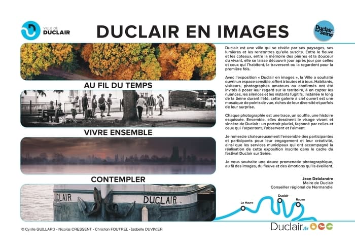 Visuel de l’événement « Exposition : Duclair en images »