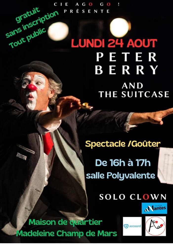 Visuel de l’événement « Spectacle de clown et goûter »