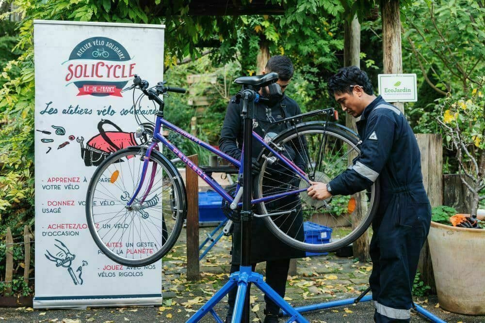 Visuel de l’événement « Atelier vélo : diagnostic et petite réparation, atelier de test d'engins de déplacements personnels (trottinettes électriques) et marquage Bicycode »