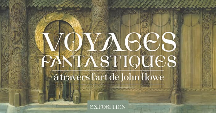 Visuel de l’événement « Voyages fantastiques à travers l’art de John Howe – exposition temporaire à la Porte Saint-Michel »