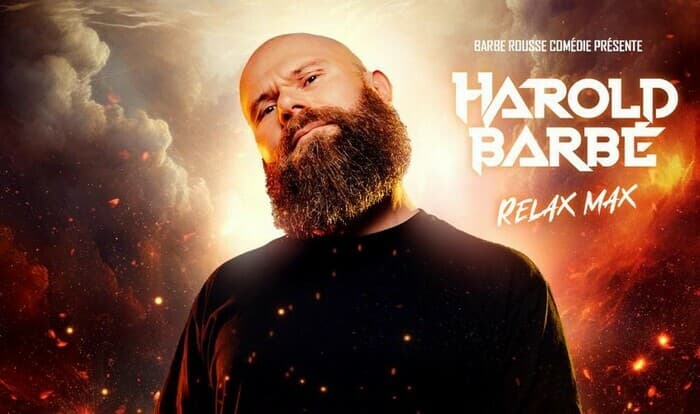 Visuel de l’événement « Harold Barbé : Relax Max »