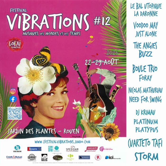 Visuel de l’événement « Festival Vibrations »