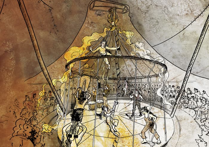 Visuel de l’événement « PLUME - L'ENVOLÉE CIRQUE »