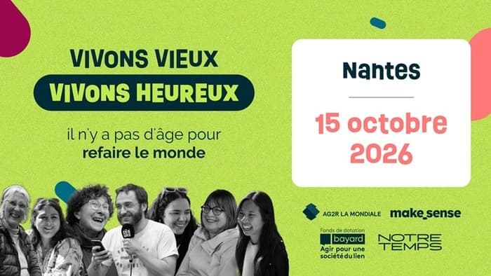 Visuel de l’événement « Vivons Vieux, Vivons Heureux : il n'y a pas d'âge pour refaire le monde ! »