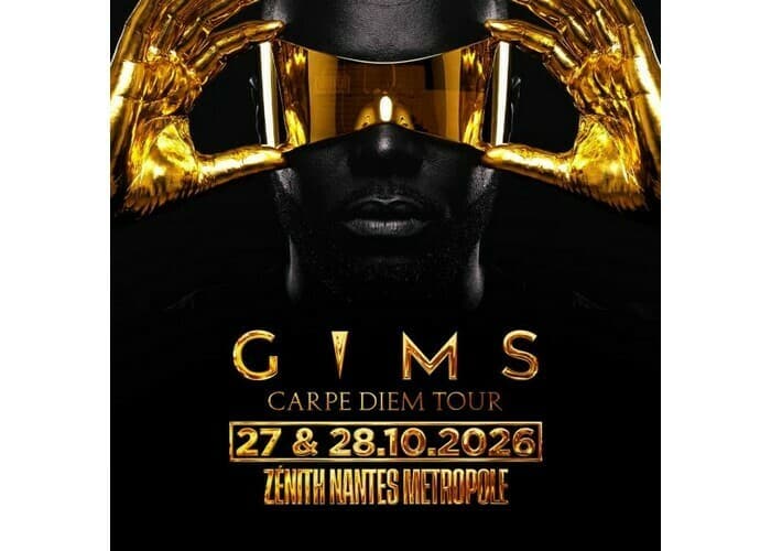 Visuel de l’événement « Gims : Carpe Diem Tour »