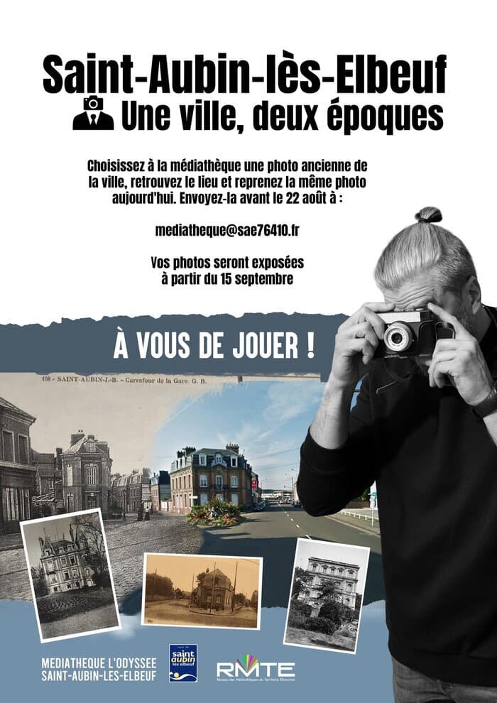Visuel de l’événement « Saint-Aubin-lès-Elbeuf : une ville, deux époques »