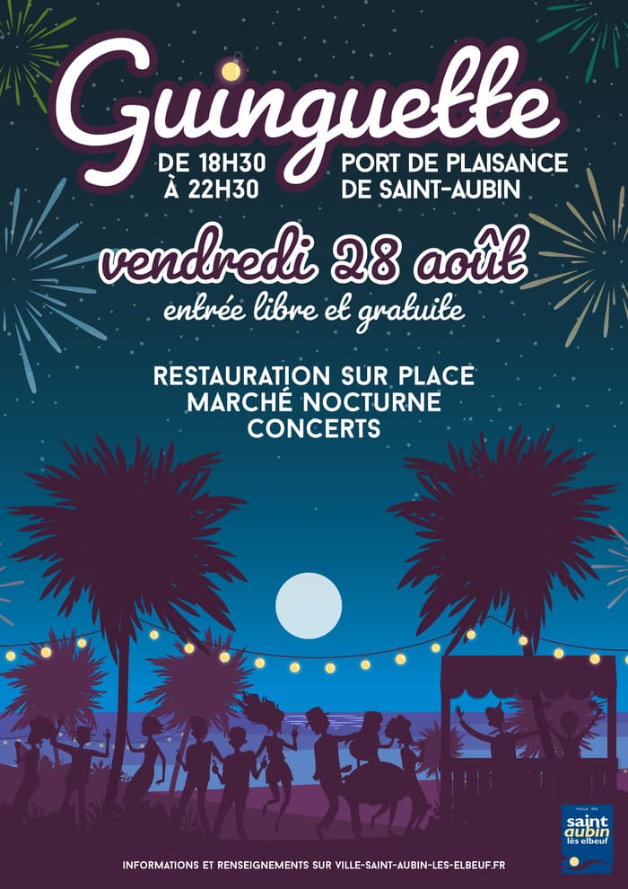 Visuel de l’événement « Guinguette au Port de Plaisance »