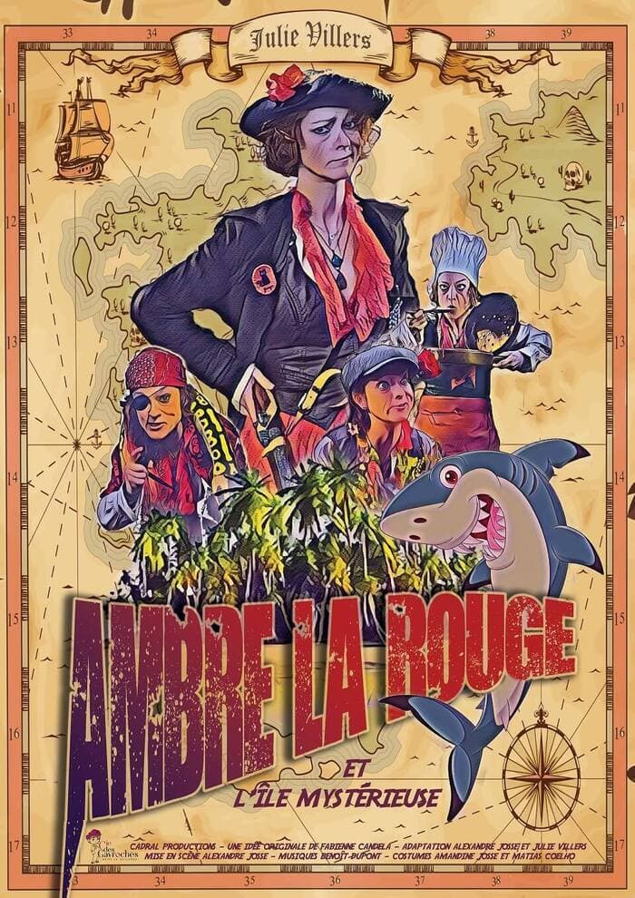 Visuel de l’événement « Ambre la Rouge et l’île mystérieuse »
