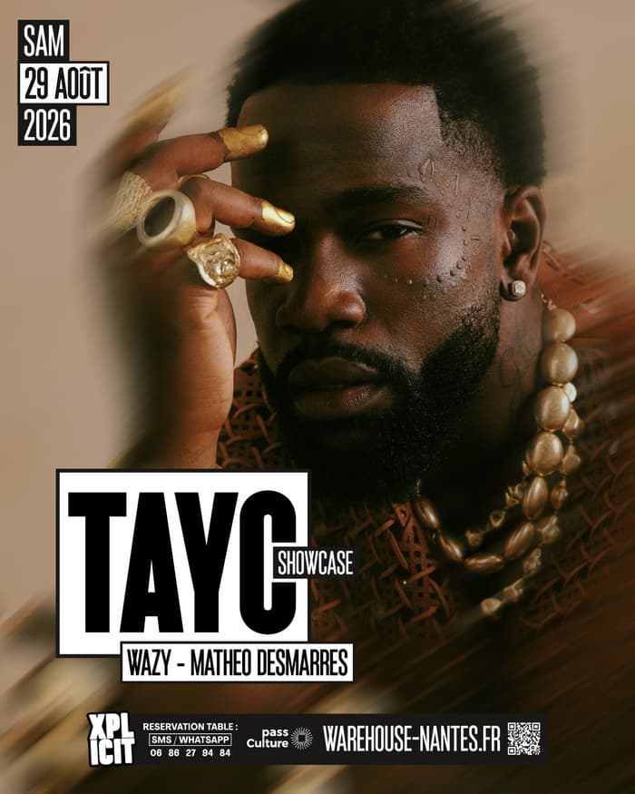 Visuel de l’événement « XPLICIT invite TAYC en showcase à Nantes ! »