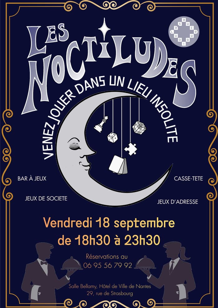 Visuel de l’événement « Noctiludes : bar à jeux dans un lieu insolite ! »