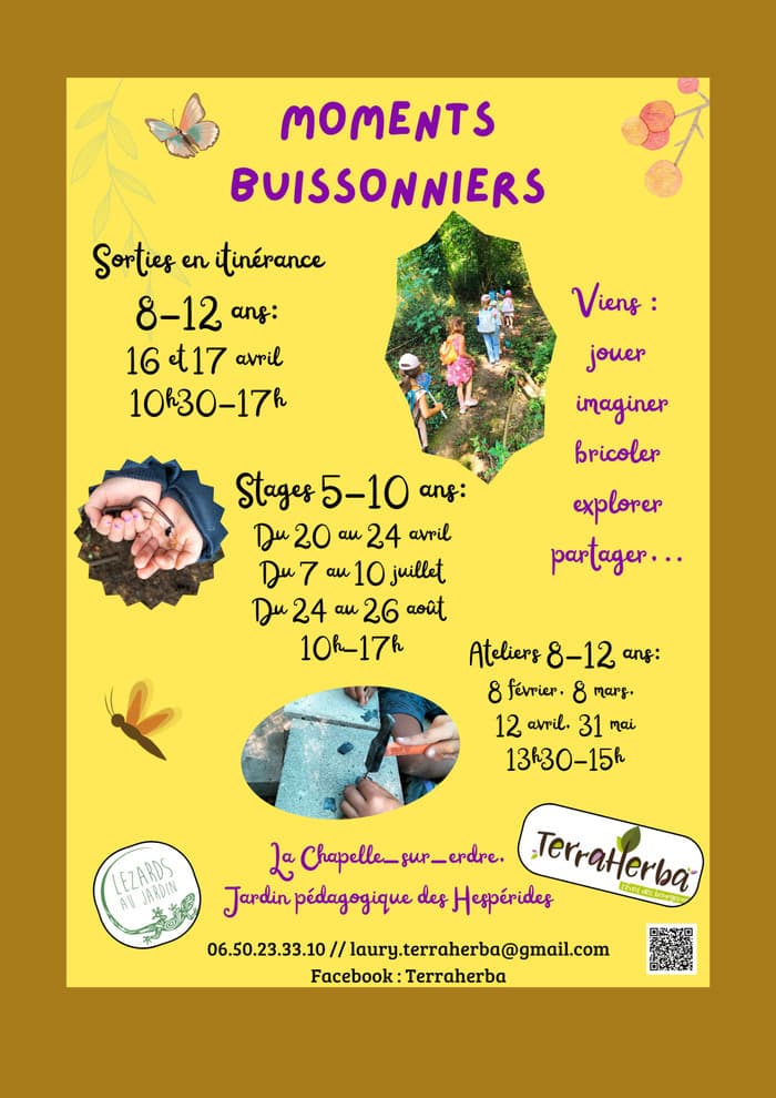 Visuel de l’événement « Stage nature 5-10 ans »