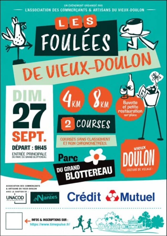 Visuel de l’événement « Les Foulées du Vieux-Doulon »