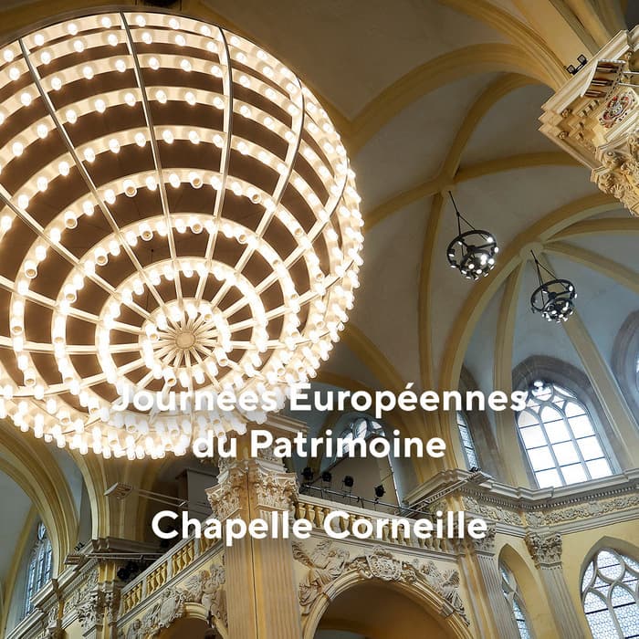 Visuel de l’événement « Visite guidée de la Chapelle Corneille »