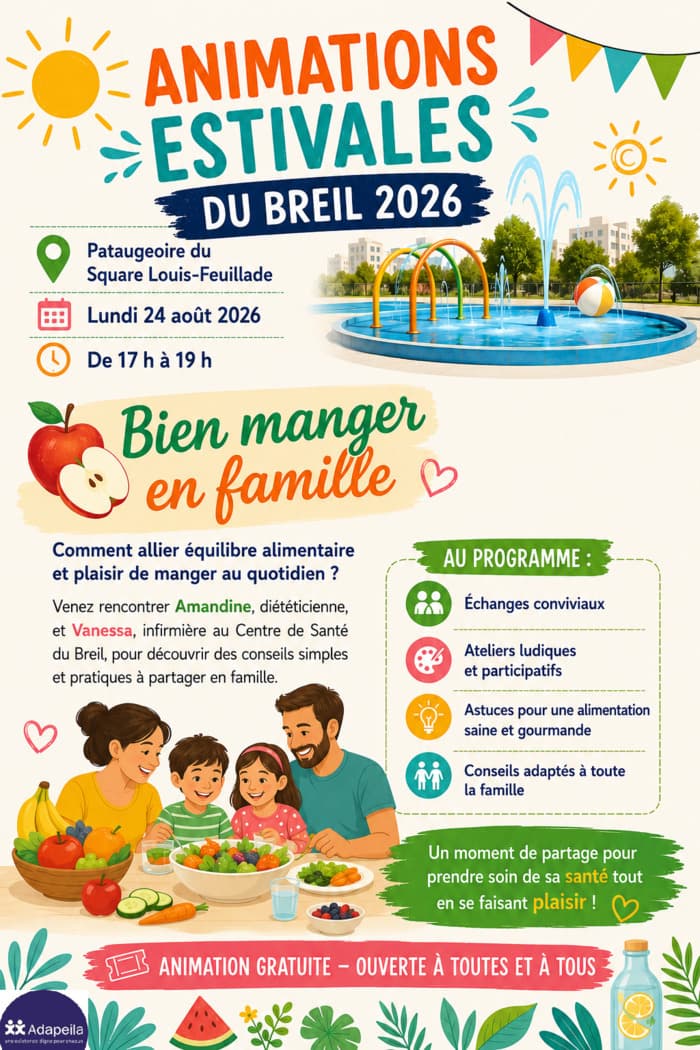 Visuel de l’événement « BIEN MANGER EN FAMILLE »