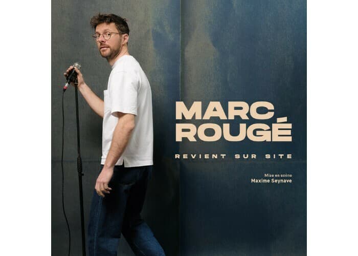 Visuel de l’événement « Marc Rougé revient sur site »