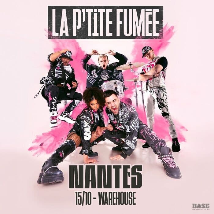 Visuel de l’événement « LA P’TITE FUMÉE en concert à Nantes »