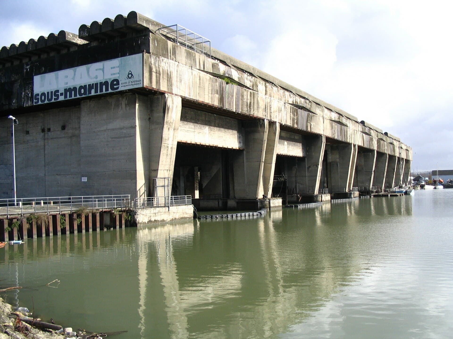 Photographie du lieu : Base sous-marine Bordeaux