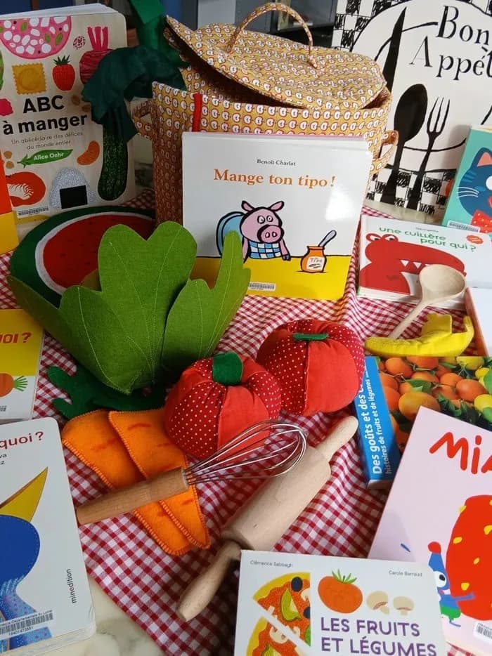 Visuel de l’événement « Réveil-livres - Spécial repas de fêtes »
