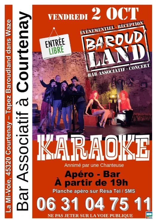Visuel de l’événement « Soirée Karaoké »