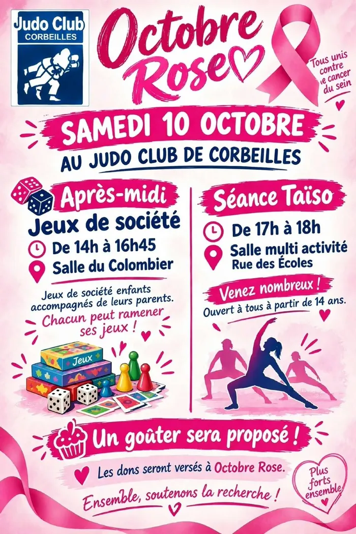 Visuel de l’événement « Après-midi jeux - Octobre rose »