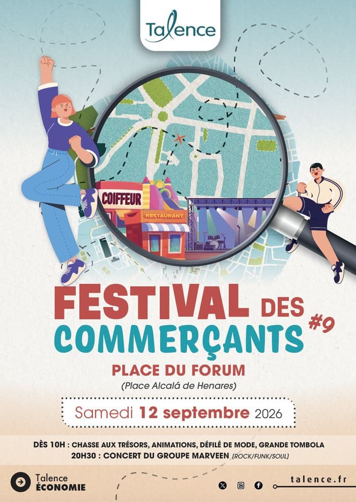 Visuel de l’événement « Le Festival des Commerçants de Talence »