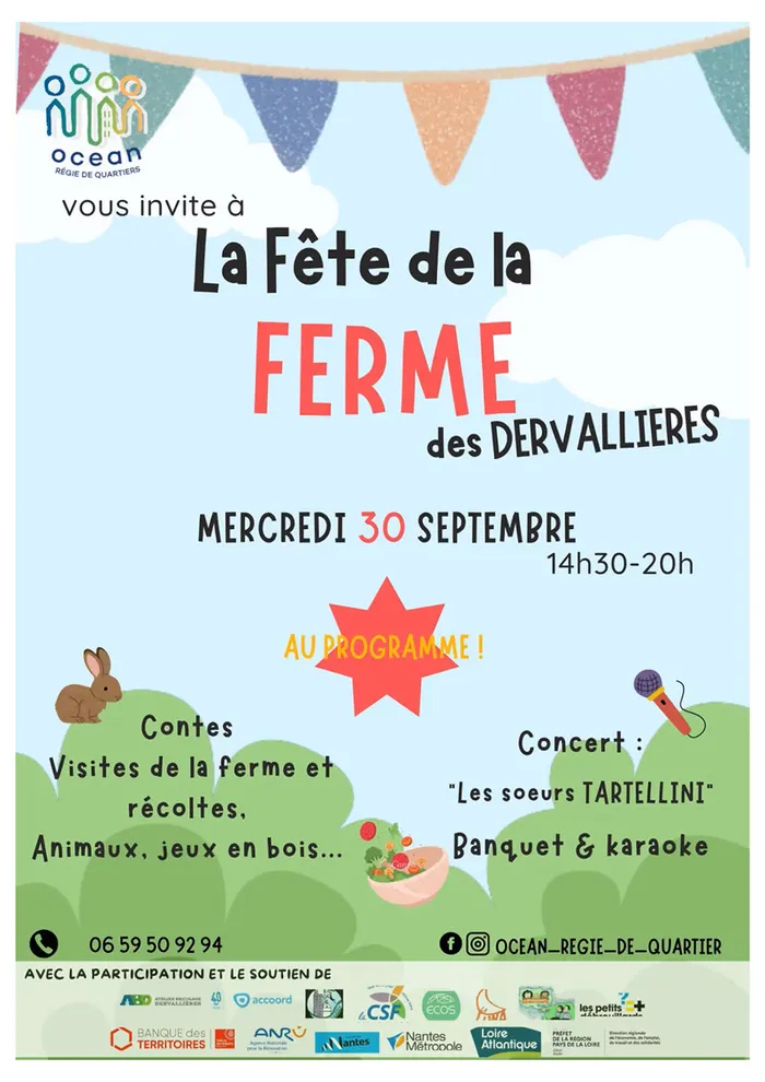 Visuel de l’événement « La Fête de la ferme des Dervallières »