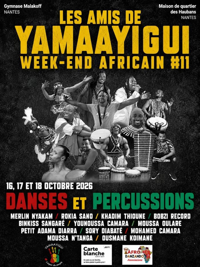 Visuel de l’événement « Les Amis de Yamaayigui- 3 jours de fête africaine »