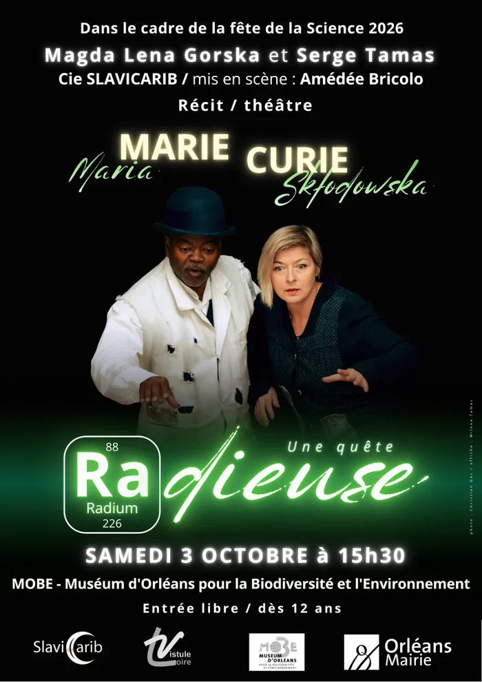 Visuel de l’événement « Marie Curie, une quête radieuse »