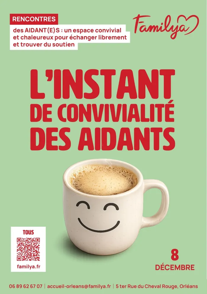 Visuel de l’événement « Rencontre des Aidant(e)s »