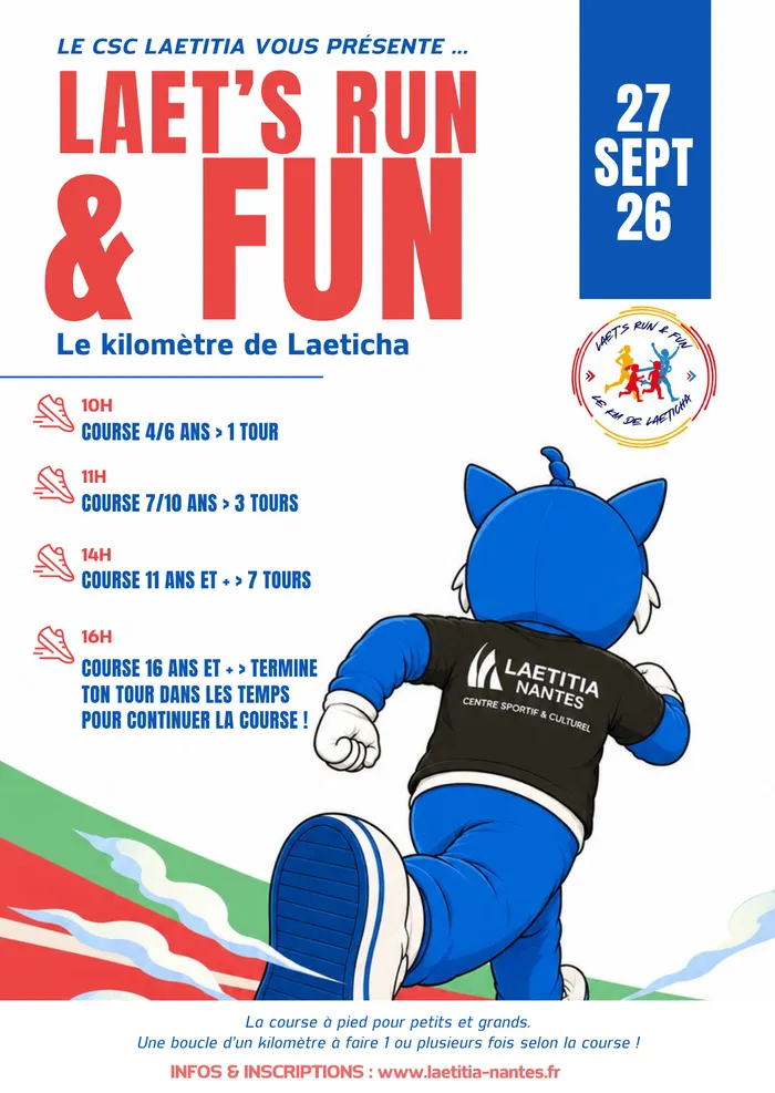 Visuel de l’événement « Laet's Run & Fun »
