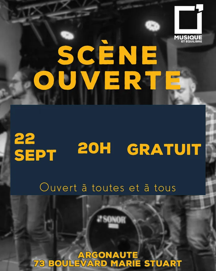 Visuel de l’événement « Scène Ouverte »