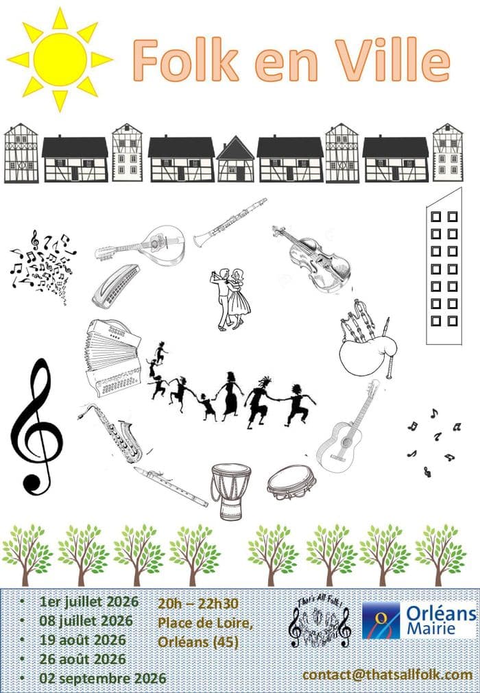 Visuel de l’événement « Folk en Ville »