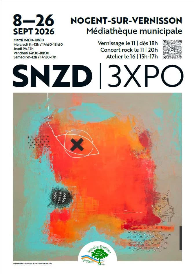 Visuel de l’événement « Exposition des oeuvres de SNZD »