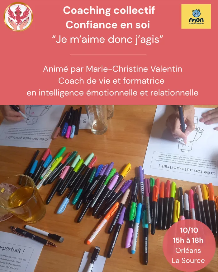 Visuel de l’événement « Coaching collectif sur la confiance en soi »