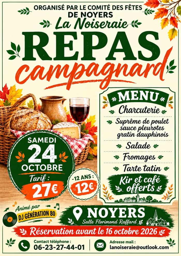 Visuel de l’événement « Repas campagnard »