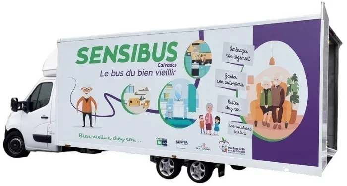 Visuel de l’événement « Visite du Sensibus Calvados, le bus du bien vieillir »