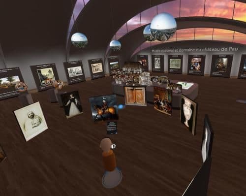 Visuel de l’événement « Jeux vidéo : Casque VR - destination musées »