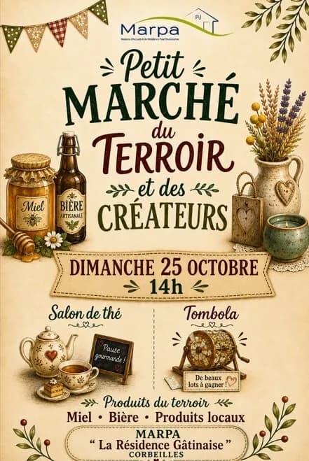 Visuel de l’événement « Petit marché du terroir et des créateurs »