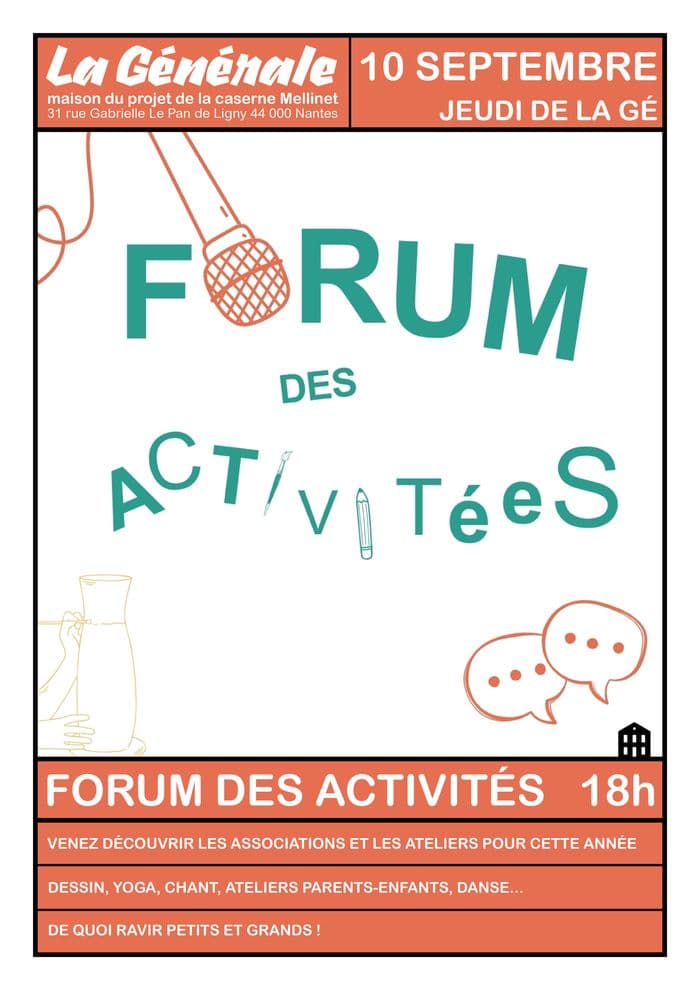 Visuel de l’événement « Forum des activités »