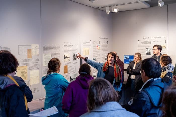 Visuel de l’événement « Journées Européennes du Patrimoine  : Visite guidée du Musée Mémorial et présentation des photographies de la rafle du billet vert »