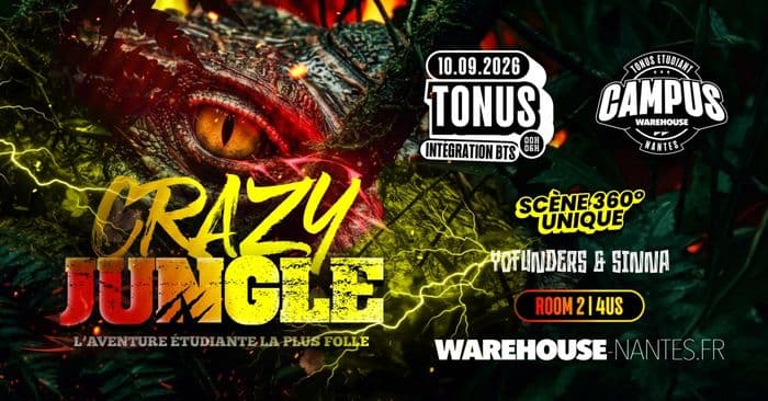 Visuel de l’événement « Tonus Crazy Jungle - Intégration des BTS »