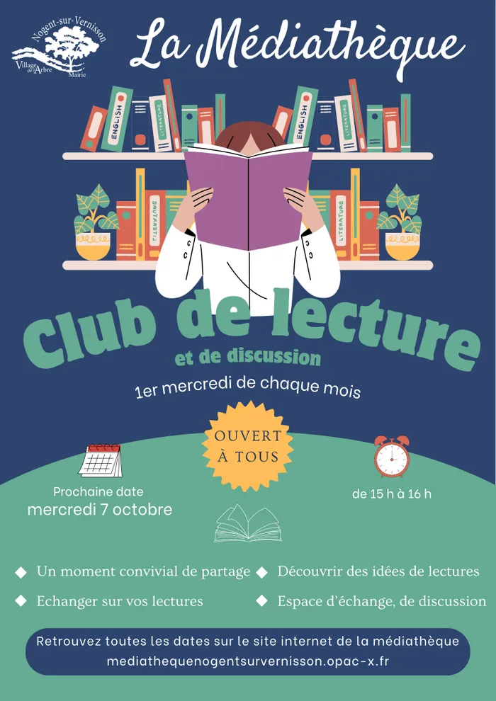 Visuel de l’événement « Club de lecture »