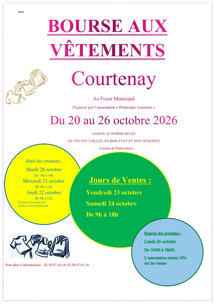 Visuel de l’événement « Bourse aux vêtements »